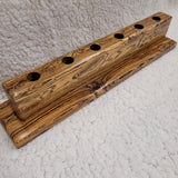 Bocote Wood Bottle Stopper Display Stand