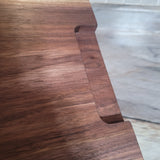 Walnut Live Edge 13" x 11" Charcuterie Board  w/Stand (A)