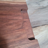 Walnut Live Edge 13" x 11" Charcuterie Board  w/Stand (B)