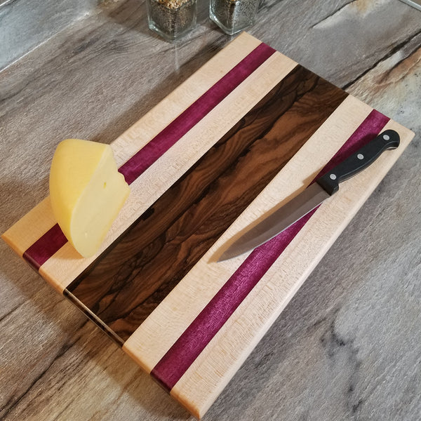 Ziricote Wood Charcuterie Board