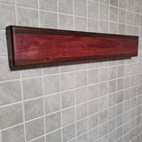 Purpleheart Wood Magnetic Knife Holder