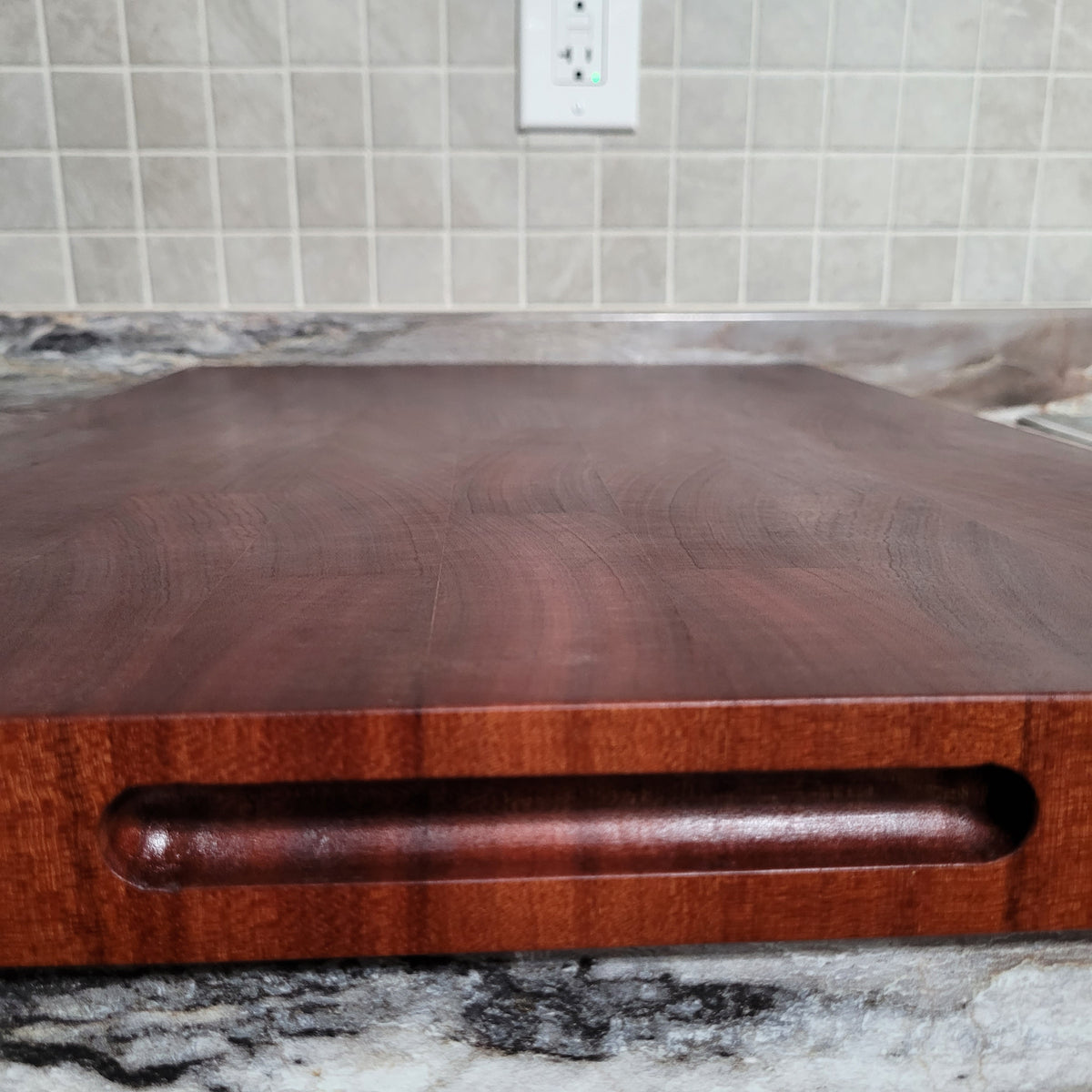 Sapele Wood Bread Board