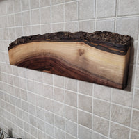 Walnut Live Edge Magnetic Knife Holder