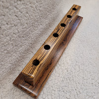 Bocote Wood Bottle Stopper Display Stand