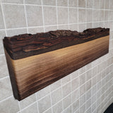 Walnut Live Edge Magnetic Knife Holder