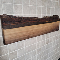 Walnut Live Edge Magnetic Knife Holder