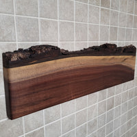 Walnut Live Edge Magnetic Knife Holder