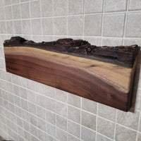 Walnut Live Edge Magnetic Knife Holder