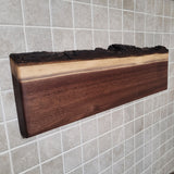 Black Walnut Magnetic Knife Holder