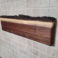 Black Walnut Magnetic Knife Holder