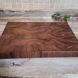 Teak End Grain Cutting Board