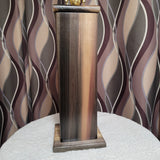 Rainbow Poplar Wood Table Lamp