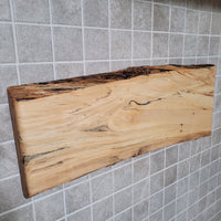 Box Elder Live Edge Wood Magnetic Knife Holder