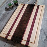 Ziricote Wood Highlight 18" x 12" Cutting Board