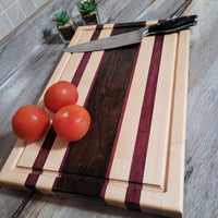 Ziricote Wood Highlight 18" x 12" Cutting Board