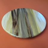 16" Rainbow Poplar Wood Lazy Susan