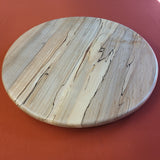 16" Spalted Maple wood Lazy Susan