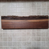Black Walnut Full Live Edge Magnetic Knife Holder (D)