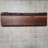 Black Walnut Full Live Edge Magnetic Knife Holder (E)