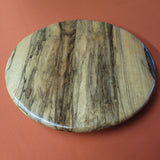 16" Black Limba Wood Lazy Susan (B)