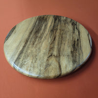 16" Black Limba Wood Lazy Susan (B)