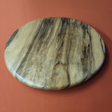 16" Black Limba Wood Lazy Susan (B)