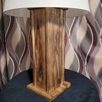 Black Limba Wood Table Lamp