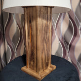 Black Limba Wood Table Lamp