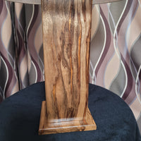 Black Limba Wood Table Lamp