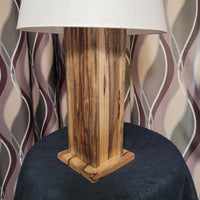 Black Limba Wood Table Lamp