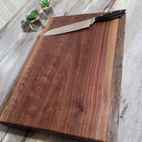 Walnut Live Edge Cutting Board