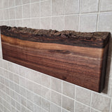 Black Walnut Live Edge Knife Holder