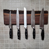 Black Walnut Live Edge Knife Holder