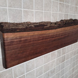Black Walnut Live Edge Knife Holder