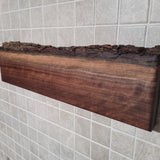 Black Walnut Live Edge Magnetic Knife Holder