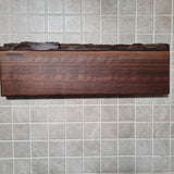 Black Walnut Full Live Edge Magnetic Knife Holder (G)