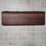 Black Walnut Full Live Edge Magnetic Knife Holder (C)