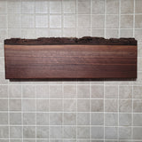 Black Walnut Full Live Edge Magnetic Knife Holder (E)
