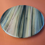16" Rainbow Poplar Wood Lazy Susan (B)