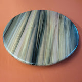 16" Rainbow Poplar Wood Lazy Susan (B)