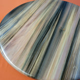 16" Rainbow Poplar Wood Lazy Susan (B)