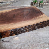 Walnut Live Edge 18"x 12½” Cutting Board (A)