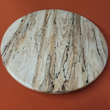 16" Spalted Maple Wood Lazy Susan (B)