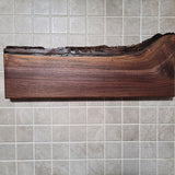 Black  Walnut Full Live Edge Magnetic Knife Holder (I)