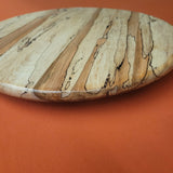 16" Spalted Maple Wood Lazy Susan (C)