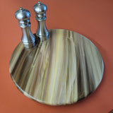 16" Rainbow Poplar Wood Lazy Susan (B)