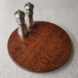16" Leopardwood Lazy Susan