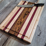 Bocote Wood Highlight 18"x 12" Cutting Board