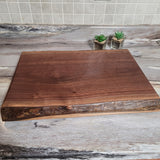 Walnut Live Edge 18” x 13" Cutting Board (B)