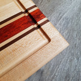 Padauk Wood Highlight 18" x 12" Cutting Board